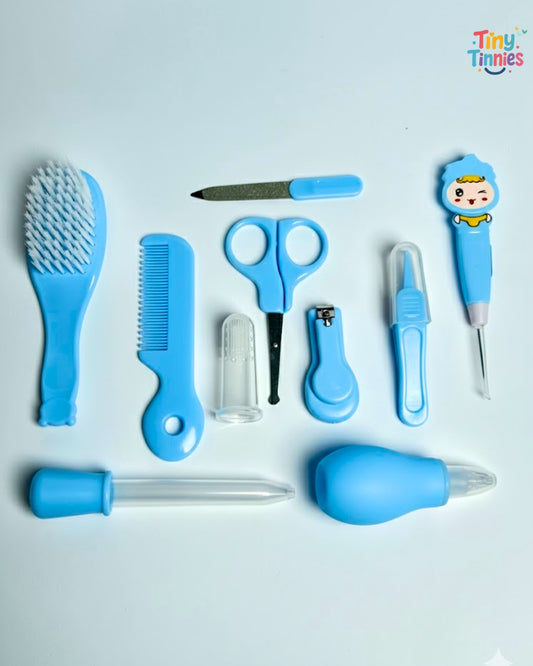 10-Piece Baby Grooming & Healthcare Kit (Pink)